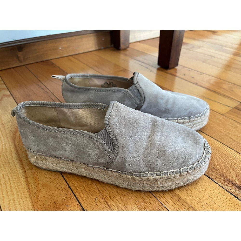 Sam Edelman Gray Suede Platform Shoes